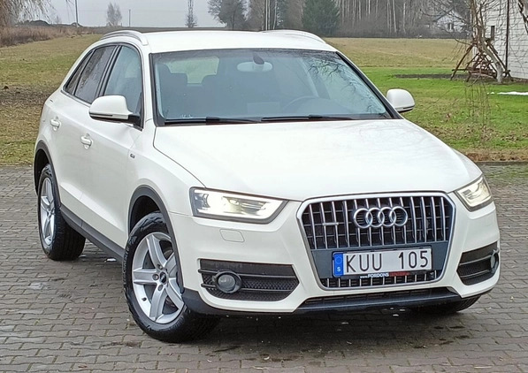 Audi Q3 cena 56000 przebieg: 233047, rok produkcji 2012 z Bielawa małe 596
